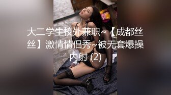 大二学生校外兼职~【成都丝丝】激情情侣秀~被无套爆操内射 (2)