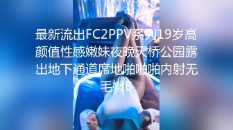 最新流出FC2PPV系列19岁高颜值性感嫩妹夜晚天桥公园露出地下通道席地啪啪啪内射无毛嫩B