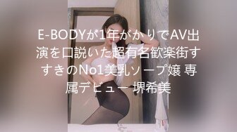 E-BODYが1年がかりでAV出演を口説いた超有名歓楽街すすきのNo1美乳ソープ嬢 専属デビュー 堺希美