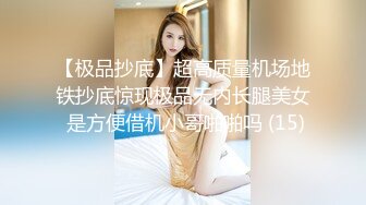 【极品抄底】超高质量机场地铁抄底惊现极品无内长腿美女 是方便借机小哥啪啪吗 (15)